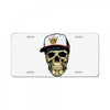 skull License Plate