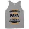 Super Cool Papa Of A Freaking Awesome Son Tank Top
