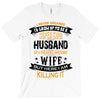 Super Cool Husband Of A Freaking Awesome Wife T-Shirt