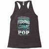 fishing pop Racerback Tank