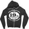 Funny 40th Birthday Zipper Hoodie