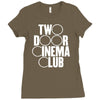 two door cinema club Ladies Fitted T-Shirt