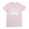 commassavenavy Ladies Fitted T-Shirt