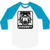 bull dog disobey 3/4 Sleeve Shirt