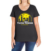 visit tilted towers fortnite Ladies Curvy T-Shirt