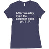 wtf Ladies Fitted T-Shirt