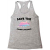 Save The Chubby Unicorns Racerback Tank