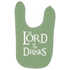 lord of the drinks Baby Bibs