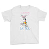 Bunny Happy Easter Youth Tee