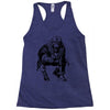 comunist monkey Racerback Tank