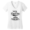 New Pop Pop 2018 Rokie Dept. Women's V-Neck T-Shirt
