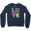 love teal best trending Crewneck Sweatshirt