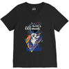 who loves golden retriever. V-Neck Tee