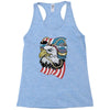 beer eagle graphic Racerback Tank