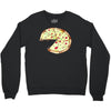 Pizza Slice Big Crewneck Sweatshirt