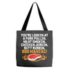 BBQ Maniac Tote Bags