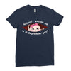 September Peeking Out Asian Baby Girl Ladies Fitted T-Shirt