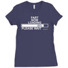 mens fart loading Ladies Fitted T-Shirt