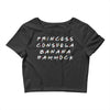 princess consuela banana hammock Crop Top