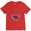 coming soon baby boy maternity design V-Neck Tee