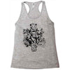 wild animals Racerback Tank