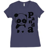 panda Ladies Fitted T-Shirt