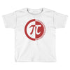 pi day logo Toddler T-shirt