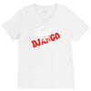 django unchained V-Neck Tee