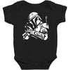 star wars bobba fett inspired tee Baby Bodysuit
