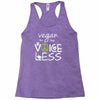 vegan for the voiceless Racerback Tank