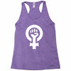 feminist human rights justice activist Racerback Tank