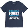 papa pompier V-Neck Tee
