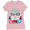 science fair project Ladies Fitted T-Shirt