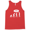 banksy funny human evolution indie Tank Top