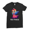 nerd princess Ladies Fitted T-Shirt