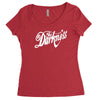 the darkness new Women's Triblend Scoop T-shirt