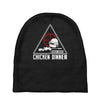 battle ground chicken dinner Baby Beanies