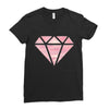 daimond Ladies Fitted T-Shirt