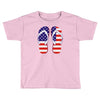 paire de tongues am&eacute;ricaine Toddler T-shirt