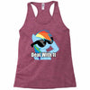 deal with it Racerback Tank