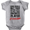 my favorite player Baby Bodysuit