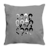 twelve doctors Throw Pillow