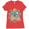 plumbers inc Ladies Fitted T-Shirt