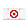 red zero License Plate