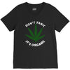 don't panic it's organic   marijuana V-Neck Tee