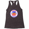 vote for pizza president democrat Racerback Tank
