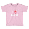 i heart rajesh Toddler T-shirt