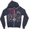 Women's March The Present is Female Zipper Hoodie