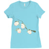 chinese peaches Ladies Fitted T-Shirt
