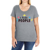 I Hate People Ladies Curvy T-Shirt